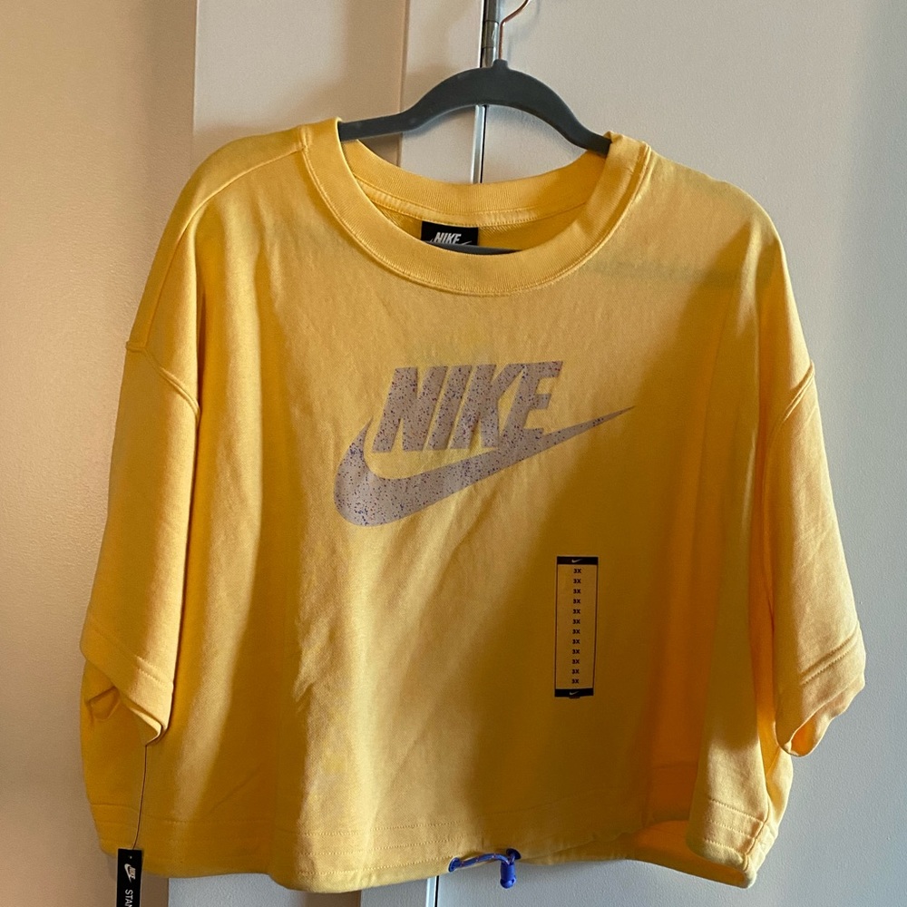 NWT Nike Cropped Icon Clash Sweatshirt Top | 3XL - Picture 5 of 6